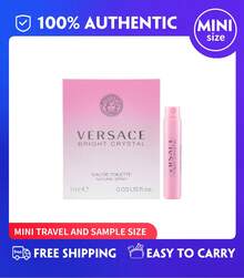 Bright Crystal EDT Perfume For Women, 1ml (0.03 Oz) Scent Sample Vial - Floral Fruity Fragrance, Travel Size Mini(1ml/0.03 Fl.Oz) Fragrances