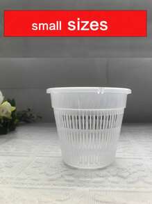 1/3/5 Pieces Orchid Pots Plastic Breathable Prevent Rotting Hydroponic Container Plant Pots Desktop Pots For Potted Plants And Flowers - Clear - View 18