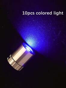 10/20/50 قطعة أضواء كهربائية مطلية تضيء في الظلام، إضاءة ليلية صغيرة بالبطارية، أضواء دفاقة صغيرة، إضاءة منزلية صغيرة، ديكورات حفلات فوانيس ورقية، إكسسوارات إضاءة منزلية صغيرة للأشغال اليدوية، إضاءة غرفة LED، مناسبة لديكور المنزل، غرفة الفن، خزائن عرض المجوهرات، الخزائن، الأشغال اليدوية DIY، ديكور غرفة الأطفال، ديكور غرفة البنات - متعدد الألوان - مشاهدة 20