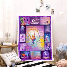 Cheerleader Gifts Blanket,Cheerleading Gifts Girls Throw Blanket,Cheer Gifts Cheerleaders Blanket,Cheerleader Blanket Sofa Couch,Cheerleading Birthday Gifts Teen 50x60 - 體操 - 查看 8