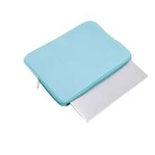 Pothai High Quality Simple Absorbent Sponge Laptop Sleeve, Shock Proof Breathable Protective Dust Cover Casefor Back To School School Stuff Bag For School Work Laptop Bag For Women Mac Book Case