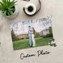 1 pièce Puzzle en bois de hêtre personnalisé de taille A3, Puzzle photo personnalisé DIY, cadeau d'anniversaire fait à la main, cadeau commémoratif ou pour une occasion spéciale, décoration de pièce, ornement exquis. Cadeaux personnalisés idéaux pour les femmes/hommes, les bébés, les tout-petits, les enfants d'âge préscolaire, les jouets pour enfants. Puzzles personnalisés à partir de photos, cadeaux idéaux pour lui, elle, la famille, les amis, les enfants pour les anniversaires, les mariages, l'automne/l'hiver, le réchaud, la chambre/le salon, la fête des enfants. Puzzle, personnalisé, personnalisé, puzzle pour adulte, jouet personnalisé, pièce, ornemental, multifonction, réutilisable, exquis, mignon, coloré, unique