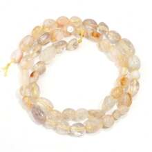 Aproximadamente 45 piezas de cuentas de piedra ovaladas asimétricas naturales surtidas, cuentas sueltas de cristal de ágata vintage de estilo informal para hacer joyas, pulseras, collares, colgantes y decoración