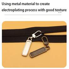 1/6 pièces Kit de réparation de curseur de fermeture éclair, Remplacement instantané de fermeture éclair pour les fermetures endommagées sur les sacs de voyage, les bagages, les vêtements