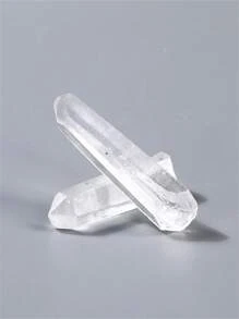 100g Columna hexagonal de cuarzo natural blanco, piedra de cuarzo transparente para quemador de aceites esenciales de cristal
