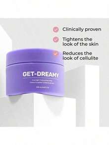 Get Dreamy Marise Body Moisturizers Dreamy Firming Night Cream Milk Thistle Ingredients For Sagging Skin Body Moisturizers GET-DREAMY Overnight Toning Body WhipCrème Fouettée Tonifante De Nuit 200 ML/6.8 Fl. 0z Body Moisturizing Cream, Skin Smoothing Cream, Gentle And Nourishing Skin, Hydrating And Moisturizing Body Cream, Anti-Wrinkle Firming Cream.