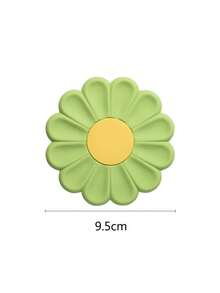 Daisy Flower Silicone Heat Insulating Mat Anti-Scalding High Temperature Resistant Pot Mat Premium Feeling Putting Pots And Pans Table Vegetable Mat Silicone Mat For Kitchen Countertop Non-Slip Heat Resistant Heat Insulating Mat Modern Design Pot And Pans Mat Silicone Table Mat Easy To Wash. - Multicolor - View 17