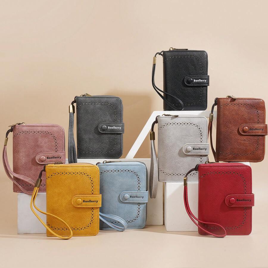 RFID Blocking Fashion Women Wallet Faux Leather Credit Card Holder Large Capacity Hasp Zipper Purse For Women Money Wallet Mini Wallet Purse Wallet Small Wallet Cute Wallet Card Wallet Coin Wallet Wristlet Wallet Pouch Lanyard