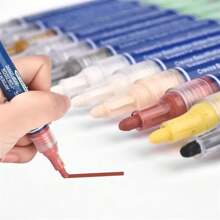 Tile Grout Pens White Waterproof Tile Marker Grout Pen Wall Seam Pen For Tiles Floor Bathroom Dntamination Seam Repair Tools