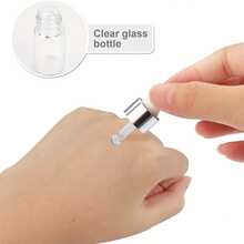 Juego de 10/20/50 piezas de botellas cuentagotas de vidrio mini, botellas cuentagotas mini, botellas de muestra pequeñas con tapa, ideales para viajar, aceites esenciales, cosméticos, líquidos de muestra y perfume (color: oro/plata/blanco/rosa dorado, 1 ml/2 ml/3 ml/5 ml)