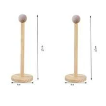 Wooden Hair Band Holder Children Rubber Band Hair Rope Accessories Storage Rack Display Shelf For Living Room Bedroom Vanity Easy To Assemble Organizer Stand - Multicolor - View 10