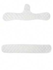 2 Pieces Of Elegant Special Series Sweat-Absorbing Leak-Proof Pads, Specially Designed For Women's Sports Bras - Washable, Reusable Moisture-Wicking Underwear Pads, Hand Wash Or Dry Clean Only, Plain-Coloured Chest Support Accessories, Sports Bra Pads, Invisible Design, Made Of Soft Fabric.