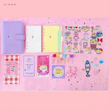 DIY Lined Journal Sketchbook Pocket Planner Girls Diary Cute Notepads Stationery Notebooks Journals School Office Supplies Christmas And Halloween Gift Idea,School Supplies,Back To School - Multicolor - View 10