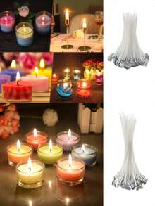 10/30/50/100pcs 9cm/16cm Candle Wicks For DIY Candle Making