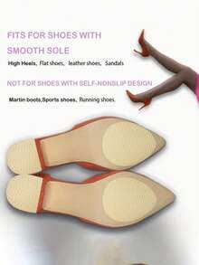 4/2 peças Protetores de Sola Antiderrapantes com Adesivo, Inserções de Reparo com Adesivo de Alta Tração, Protetores de Borracha com Reforço para Sapatos de Salto Alto, Projetados para Sapatos de Salto Alto, Almofadas Antirruído, Antiderrapantes para Estradas Geladas/Nevadas, Esses Protetores Antiderrapantes são Essenciais. Isolamento, Dia das Amigas, Filhotes, Carnaval