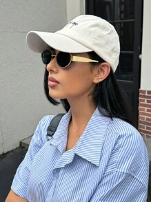 DareSee 2 Pairs Of Women's Metal Frame Oval Fashion Glasses Suitable For Daily Wear Beach Accessories For Women Glasses Shades MusicFest Y2KFest Back To School