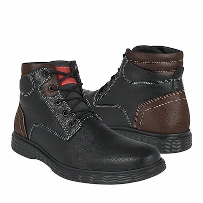  BOTINES CASUALES CABALLERO SIENA 180-01 SIMIPIEL CAFÉ