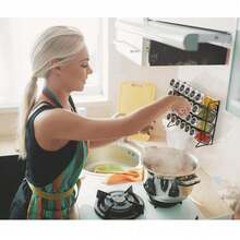 4-Tier Fit 24 Jars Spice Rack Free Standing, Counter Spice Organiser, Metal Seasoning Bottle Organizer For Kitchen, Countertop, Cupboard(No Bottle)