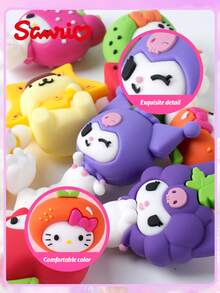 SANRIO 1 件  官方授权  神秘盲盒可爱水果图案盲袋系列      和其他 3D 动漫人物随机 1 个 PVC 高品质动漫创意收藏品家居卧室桌面装饰圣诞节情人节生日趣味礼物送给朋友粉丝 - 彩色 - 查看 8