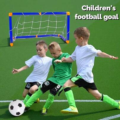 Khung thành bóng đá bằng nhựa có thể gấp gọn 47cm, đồ chơi thể thao trong nhà và ngoài trời, dụng cụ thể thao giáo dục và giải trí, cấu trúc nhựa bền