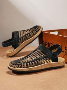 Men's Casual Colorblock Outdoor Sandals For Daily Wear & Sports