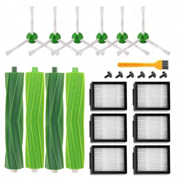 For IRobot Roomba I7 I7 I6 I8 I3 Plus E5 E7 E&I Series Hepa Filter Side Brush Main Brush Vacuum Cleaner Replacement Accessories