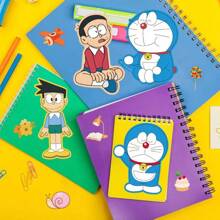 bandai 8/16 Doraemon Sticker Pack, Cartoon Stickers, Suitable For DIY Projects, Laptops, Guitars, Cups, Etc., Perfect For Holidays And Birthday Gifts