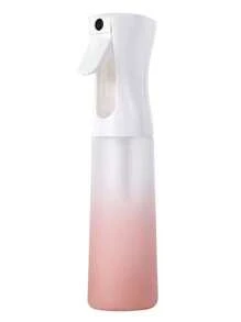 1pc Spray Bottle For Hair (10.1oz/300ml) Pack Pink Transparent Home Continuous Spray Bottle Empty Ultra Fine Water Mister Reusable Barber Supplies Spray Bottles For Cleaning Plants Curly Hair Etc,Back To School,Travel Holiday Essentials,Hair Accessories For Women