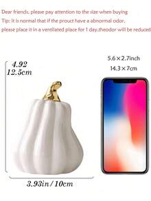 Platinum Pumpkin, Home Decoration In Autumn, Modern Holiday Home Decoration, Fashion Halloween Decoration.