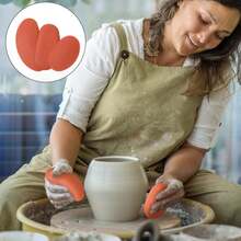 Silicone Pottery Ribs, Clay Potter Tools Rubber Rib Tool For Pottery