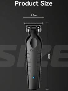 Kemei KM-2299 男士专业无绳理发器，胡须剃须刀，复古理发器，USB 充电式理发器，男士理发机，美容套装 - 彩色 - 查看 11