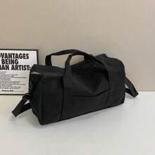 1pc Men's Tote Bag, Large Capacity Shoulder Bag, Suitable For Short Trips And Business Travel Holiday Essentials