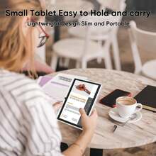 COLORROOM Android 11 Tablet With Quad Core Processor, 2GB RAM 32GB ROM, HD IPS Display, Dual Camera, WiFi, USB OTG & Built-In Case , Media Consumption, Productivity Device, Modern Tablet, Sleek Design, Compact Design, Durable Build, Portable Device, Stylish Gadget, Premium Finish, Remote Workers - Mauve Purple - View 3