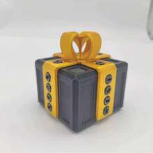 Denerwujące pudełko na prezent ze śrubami, pudełko na śrubę do żartów, naprawdę denerwujące pudełko na prezent, pudełko na prezent wydrukowane w 3D, zabawny pojemnik na karty pieniężne, zabawne pudełka na prezenty, etui na nowości, prezent wielkanocny