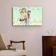Póster enmarcado en lienzo de la serie de manga japonesa Amnesia Golden Time, imagen impresa en lienzo, cartel de arte moderno para decoración del hogar, idea de regalo - Enmarcado - Ver 2
