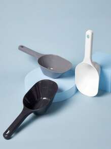 PETSIN Ergonomiczna łyżka do karmy dla zwierząt - głęboka konstrukcja, odpowiednia do karmy dla kotów i psów, trwała miarka do karmy dla zwierząt, do stosowania u wielu zwierząt