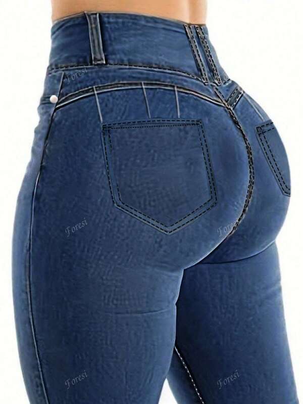 High Waist Skinny Jeans