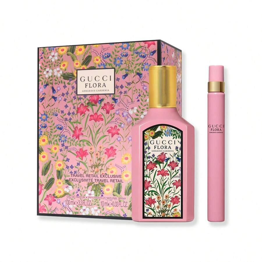 Gucci FLORA GORGEOUS GARDENIA(W)(D/F)(LI FREE)两件套淡香水 - 多樣化香型 - 查看 1