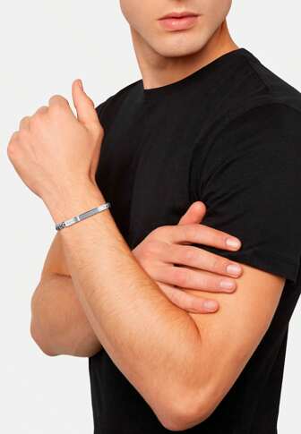 Breil Pulseras de cadena para hombres