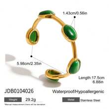 Uworld Pulsera minimalista de zirconio Caitlyn, pulsera apilable ajustable, joyería de piedra natal, regalo de aniversario, chapado en oro de 18k