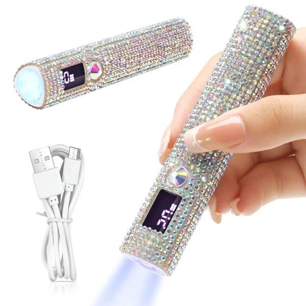 Mini sèche-ongles LED Nouvelle machine de séchage rapide Rechargeable USB Mini lampe stylo pour durcir tous les gels à ongles Lampe à ongles professionnelle