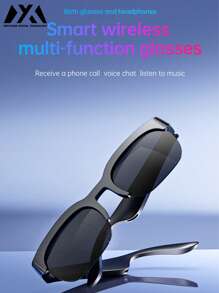 MEIYIXING MEIYIXING XG89 Wireless Glasses, Real-Time AI Smart Translator, Hands-Free Call Audio Glasses, UV-Resistant Sports Headphones