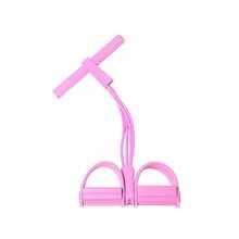 1 件弹性瑜伽踏板拉力器阻力带拉力绳，多功能拉伸器腿部训练器，非常适合腹部/腰部/手臂/腿部拉伸和瘦身 - 彩色 - 查看 15