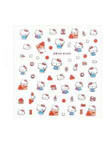 Sanrio 1pc Sanrio Hello Kitty Cartoon Cute Sanitary Pad Cosmetic Bag, Portable Zipper Storage Pouch, Multi-Function Sanitary Pad, Tissue Storage Bag, Suitable For Travel, Business Trips, Outings, Christmas, Holiday Gifts