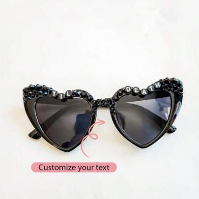 Personalized Custom Til Death Black Heart Sunglasses Bride Or Die Halloween Gothic Goth Fall Bridal Shower Wedding Engagement Bachelorette Hen Party Bach Weekend Trip Bride To Be Future Mrs Wifey Honeymoon Decoration Birthday Gift