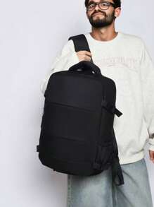 Mochila de viaje de equipaje de mano de 40x20x25cm, adecuada para Ryanair, avión, viaje, hombres y mujeres, compartimento para portátil de 14 pulgadas, para la escuela, exterior, viaje, oficina, universidad, escuela secundaria, transporte, deportes