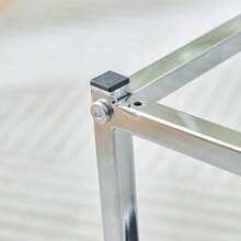 Nest Of Tables Set Of 3 Nested End Tables, Nesting Coffee Tables, Side Table With Metal Frame For Living Room Reception, Bedside Tables, Stacking Side Tables Lamp Tables - Solid Black - View 5