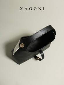 Set di 2 borse eleganti in pelle PU e tessuto con design in stile minimalista classico di alta gamma, borse a tracolla staccabili in pelle vegana di ispirazione francese retrò, adatte per pendolarismo quotidiano, shopping, occasioni casual, ottimo regalo per giovani donne, studentesse universitarie, impiegati, madri, insegnanti, amici, damigelle d'onore