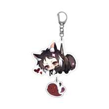 bandai Accesorio de anime Llavero acrílico de anime - Bungou Stray Dogs Lindo colgante de estilo Y2K de dibujos animados, adecuado para bolsos y llaves, regalo perfecto para fans, accesorios de cosplay, llavero de coche, bolso, mochila, pequeña joya, accesorios, regalos creativos, regalos de estudiante, accesorios de coche, colgante de bolso, accesorios escolares