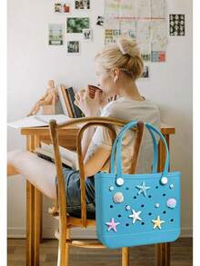 Charms For Bogg Bags And  Totes, Decorative Accessories To Customize Your Beach Tote Bag - White a - View 7